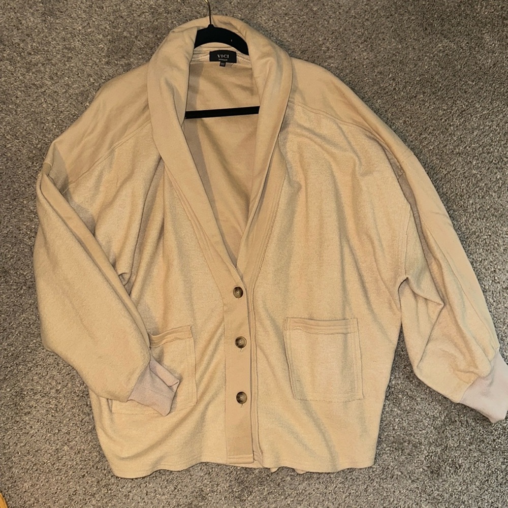 Vici boyfriend cardigan sz M